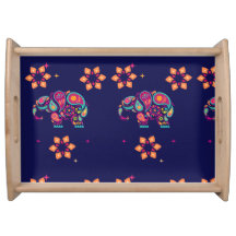 INDIAN DIWALI ELEPHANT COLORFUL DESIGN