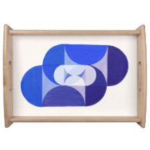 Joseph Schillinger Key Blue. Abstrato geométrico