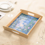 Bandeja Monet - Lírios De Água, 1919<br><div class="desc">Claude Monet 1919,  pintura,  Lírios-d'água (rosa)</div>
