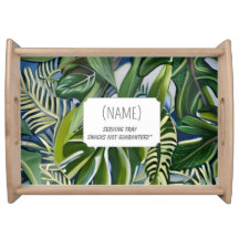 Snacks Not Guaranteed  Tropical Personalized