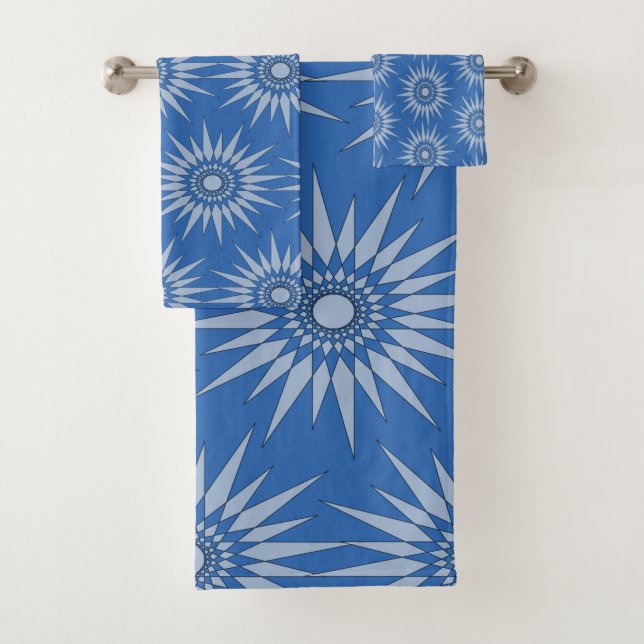 Bandeja Toalha - Starburst Cheio de Azul (Insitu)