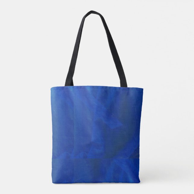 Bandeja Tote com Design azul (Verso)