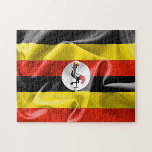 Bandeja Uganda 11" x 14" Quebra-cabeça com caixa