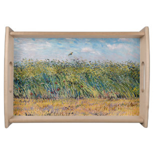 Bandeja Vincent van Gogh - Campo de trigo com Lark