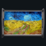 Bandeja Wheatfield com Crows, Van Gogh<br><div class="desc">Vincent Willem van Gogh (30 de março de 1853 - 29 de julho de 1890) foi um pintor holandês impressionista poste que se encontra entre as figuras mais famosas e influentes da história da arte ocidental. Em pouco mais de uma década, criou cerca de 2.100 trabalhos de arte, incluindo cerca...</div>