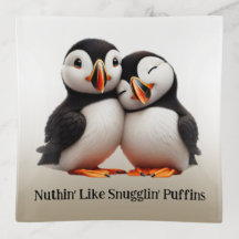 Bonitinho Como Puffins De Snugglin