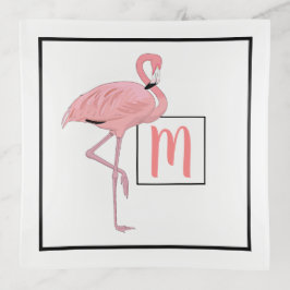 Bandejas Cor de Água Flamingo, Cor de Rosa, Cuja Cobra É Pe