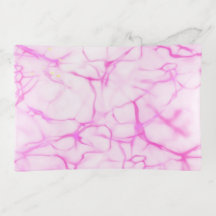 Cor de rosa moderno marmoreado em branco