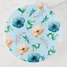 Modern Floral Design with Soft Natural Tones