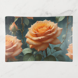 Bandejas Rosas Laranja 