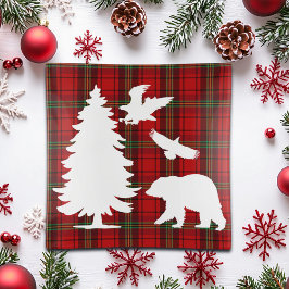 Bandejas Urso-Pinheiro Águia Vermelho Preto