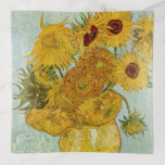 Bandejas Vincent Van Gogh - Vase com Doze Girassóis<br><div class="desc">Vase com Doze girassóis / Vase avec douze tournesols - Vincent Van Gogh,  agosto de 1888 - Sunflower 1888 terceira versão (F456)</div>