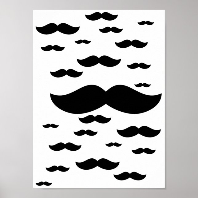 Bando de bigodes Poster (Frente)