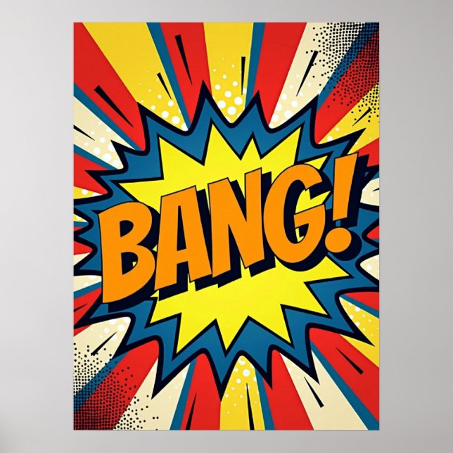 BANG! Poster de estilo de banda desenhada Pop mode (Frente)