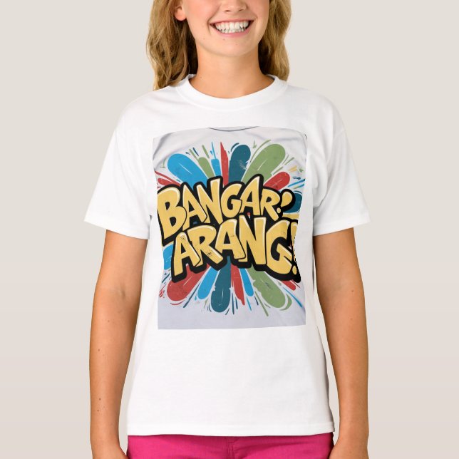 Bangarang! T-Shirt de Canvas vibrante (Frente)
