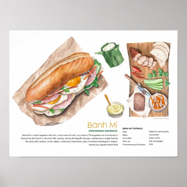 Banh Mi Poster (Frente)