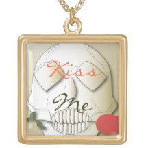 Colar Quadrado Dourado