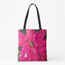 Banheira de Tote de Feriado de Poinsettia Variegad