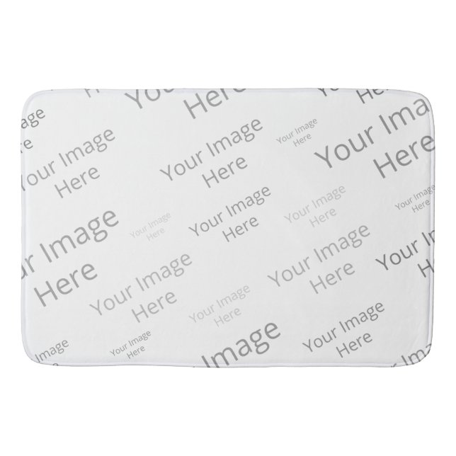 Banheiro Crie seu próprio tapete de banho personalizado (Frente)