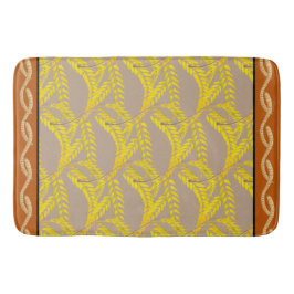 Banheiro Fecho de mel num tapete de banho