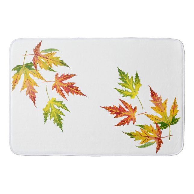 Banheiro Mapeamento de prata em um tapete de banho (Frente)