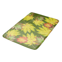 Banheiro Mapeamento japonês em um tapete de banho