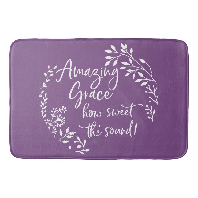 Banheiro Tapete de Banho Amazing Grace (Frente)