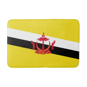 Banheiro Tapete de Banho da Bandeira Patriótica de Brunei