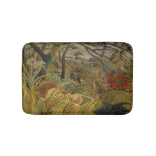 Banheiro tapete de banho de arte de Rousseau