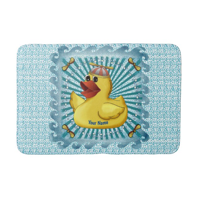 Banheiro tapete de banho de borracha de Beanie Hat (Frente)