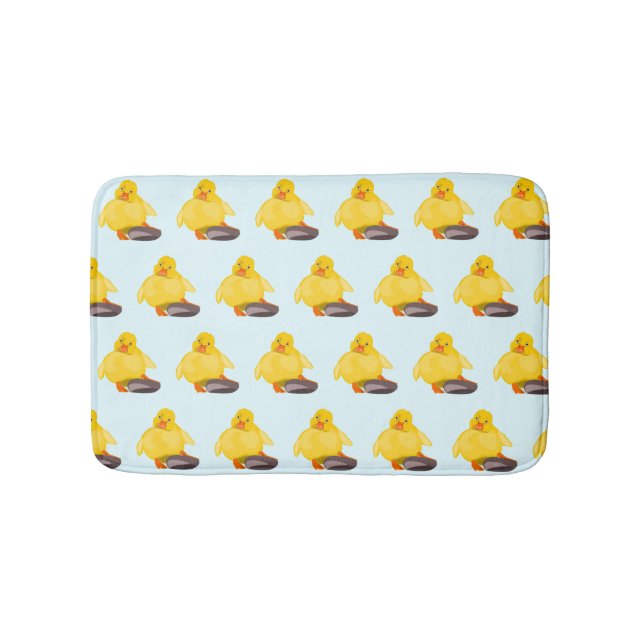 Banheiro Tapete de Banho de Patos Amarelos (frente)