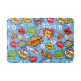 Banheiro Tapete de Banho de Quadrinhos
