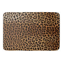 Tapete de Banho Estampa Leopardo Chic Glamoratti 