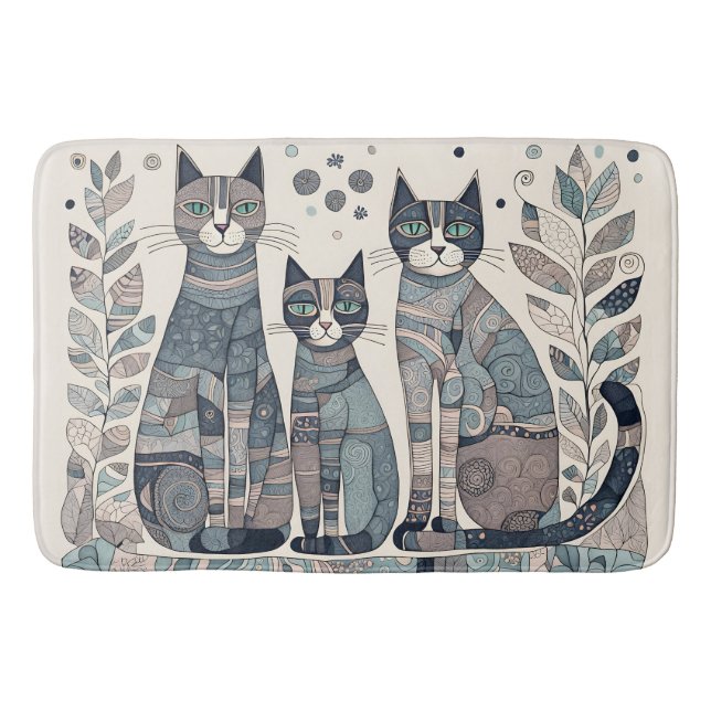 Banheiro tapete de banho para gatos (Frente)