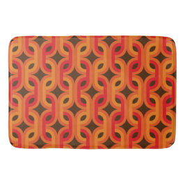 Banheiro tapete de banho retro e mod 60s 70s