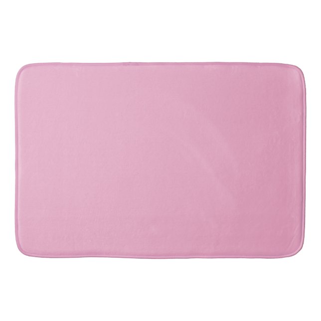 Banheiro Tapete de Banho Rosa (Frente)