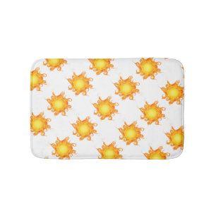 Banheiro Tapete de Banho Rune Sun