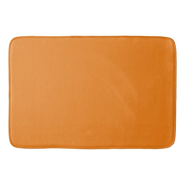 Banheiro Tapete de Banho Spa Laranja Queimado (Frente)