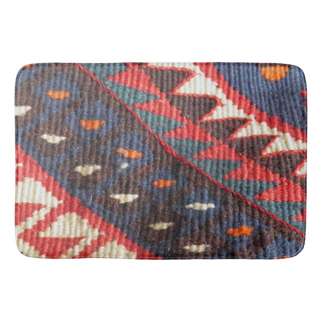 Banheiro Tapete persa étnico boémio exótico turco de Boho (Frente)