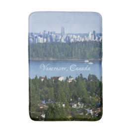 Banheiro Texto personalizado Vancouver, tapete de banho do