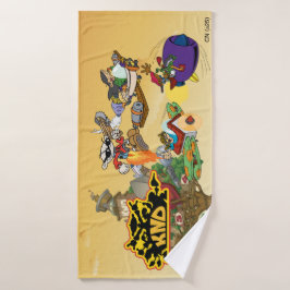 Banho Crianças, BATALHETES À Porta Próxima! Toalha de ro