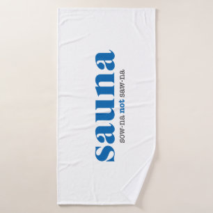 Banho Toalha de sauna