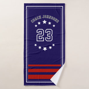 Banho Toalha Esportiva Personalizada Material de equipe
