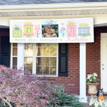 Banner aniversário de 21 anos