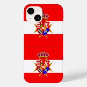 Banner branco vermelho Grão-Ducado da Toscana
