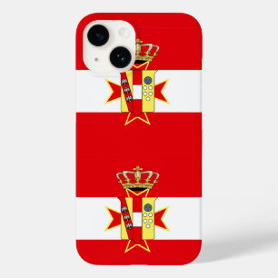 Banner branco vermelho Grão-Ducado da Toscana