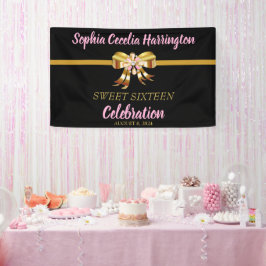 Banner da Festa de aniversário da Faixa de Opções