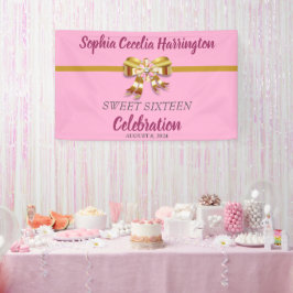 Banner da Festa de aniversário da Faixa de Opções