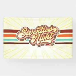 Banner da Noite de Anos setenta