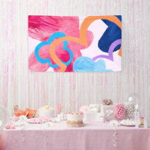 Banner de Decoração para Dia Feliz